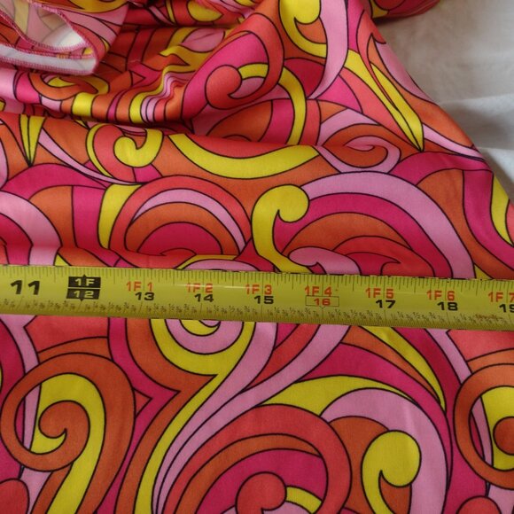 60's Go-Go Costume complete with Dior Sunglasses, Dress, Boots, Red Bouffant Wig - Picture 15 of 16